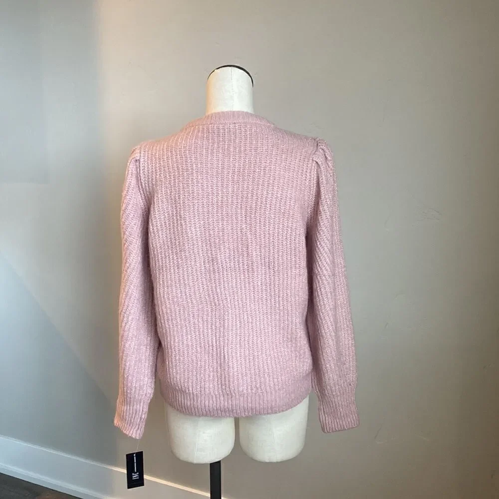 Inc Pale Mauve Knit Sweater-NWT